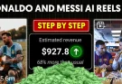 New Ai Trending Ronaldo videos Tutorial